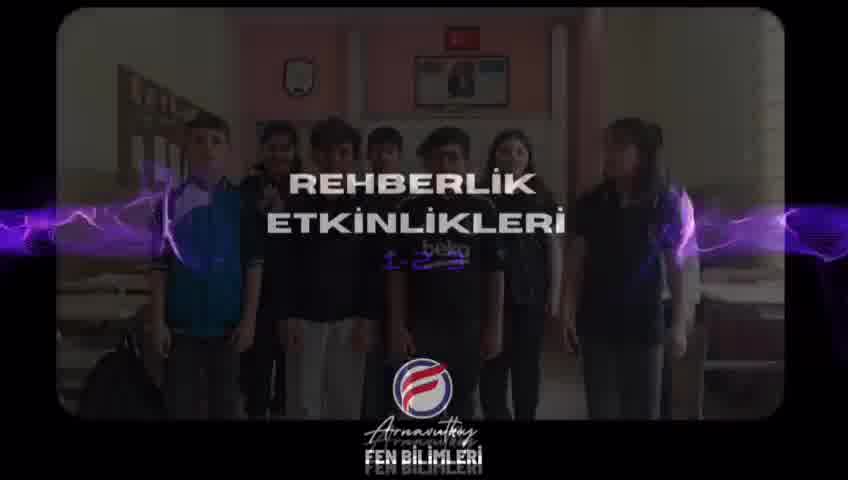 5. sınıf Rehberlik Etkinlikleri 1-2-3