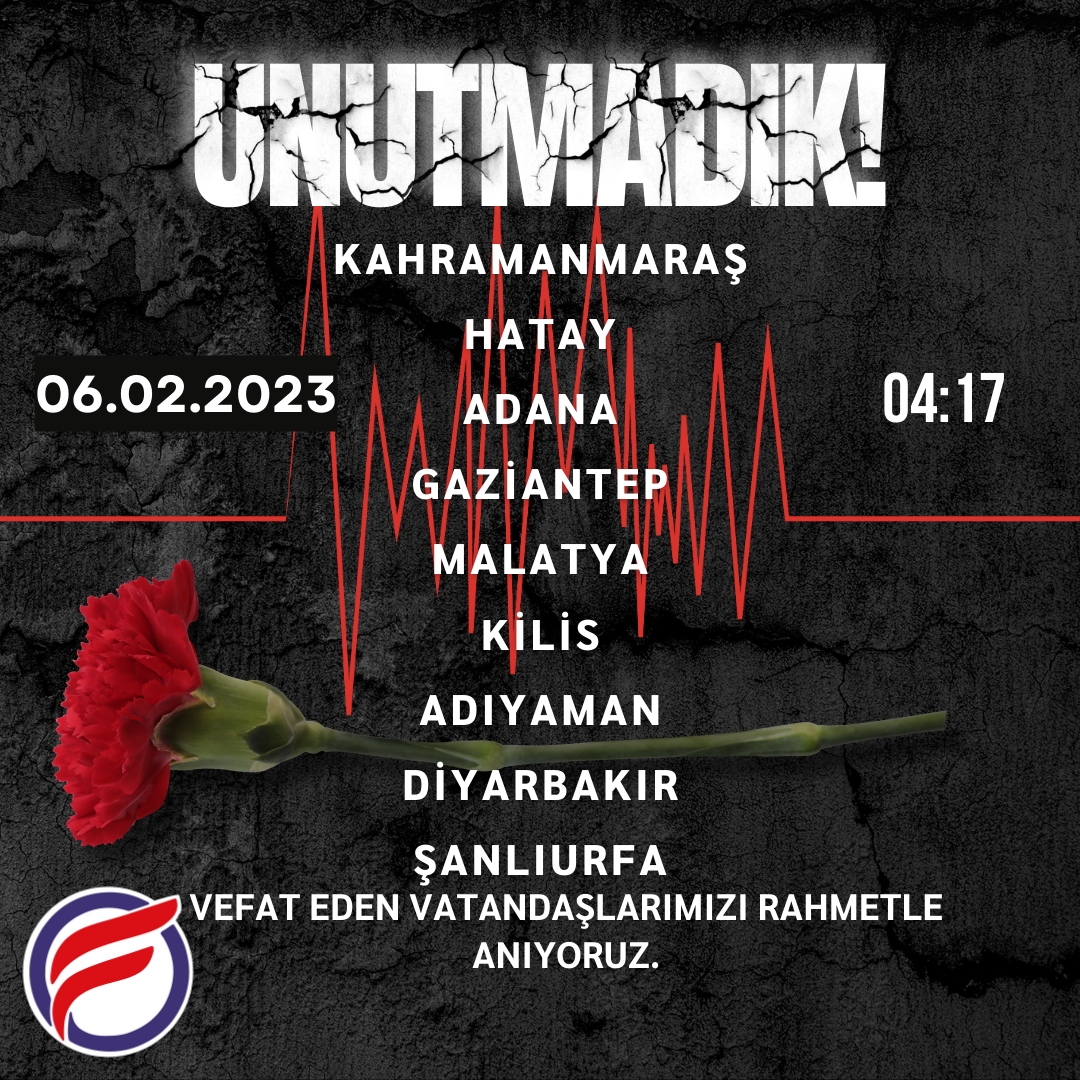 UNUTMADIK, UNUTMAYACAĞIZ