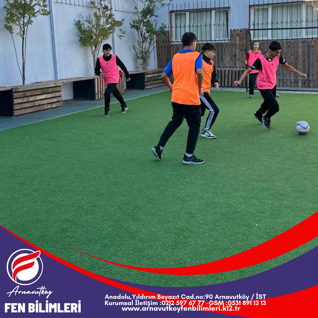 Anadolu Lisesi Futbol Turnuvasında