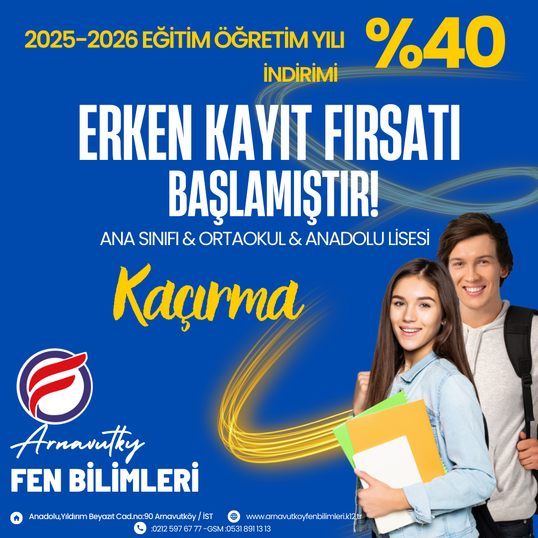 ERKEN KAYIT FIRSATI